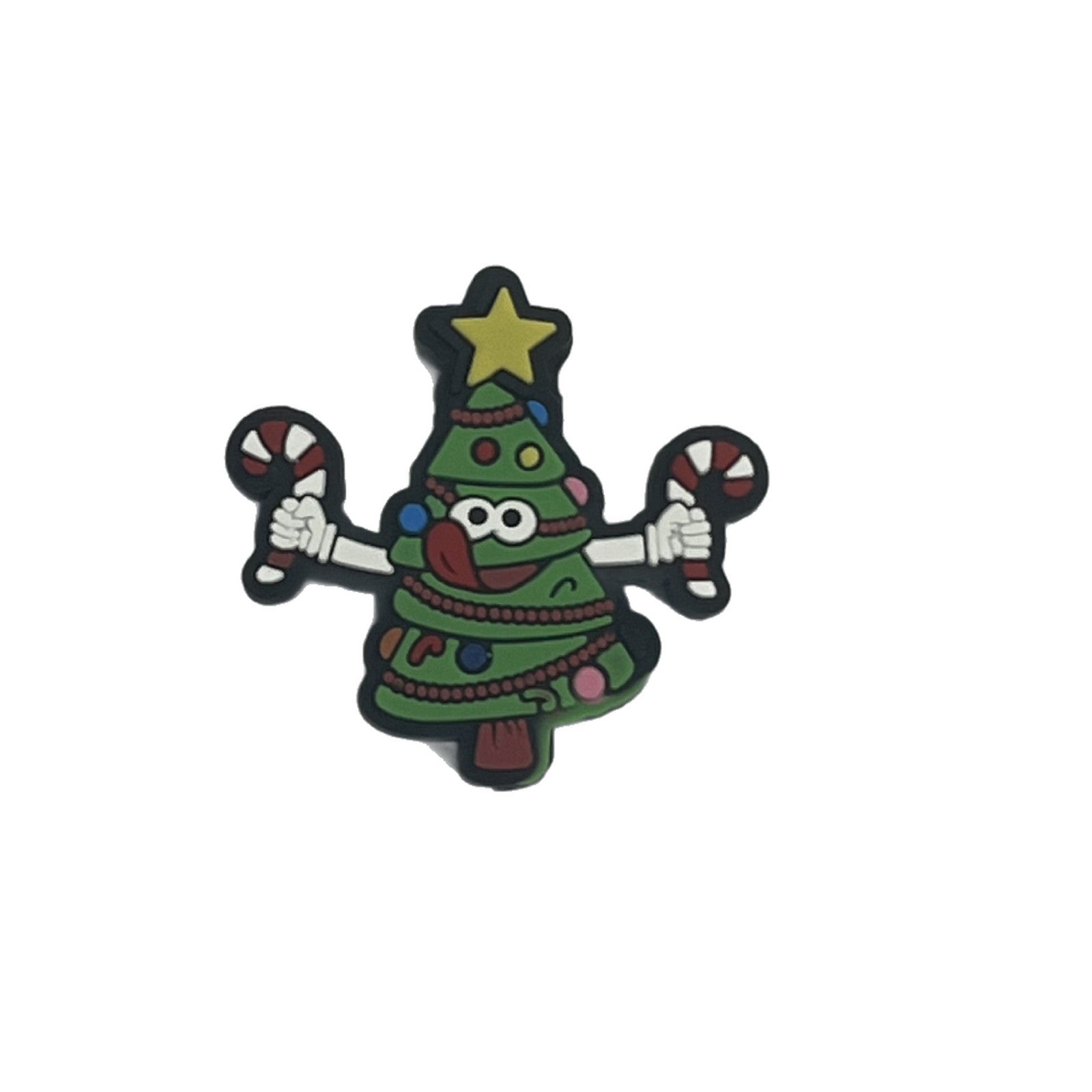 Wholesale 10pcs/pack Christmas Silicone Epoxy Cartoon Glowing Beads  OLY Exclusive